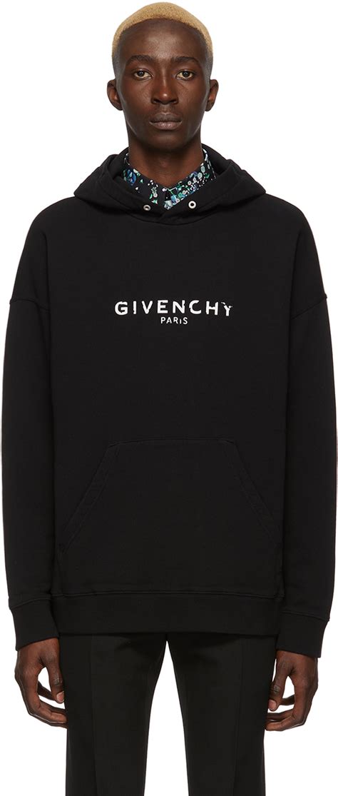 givenchy black jumper mens|givenchy paris sleeveless hoodie.